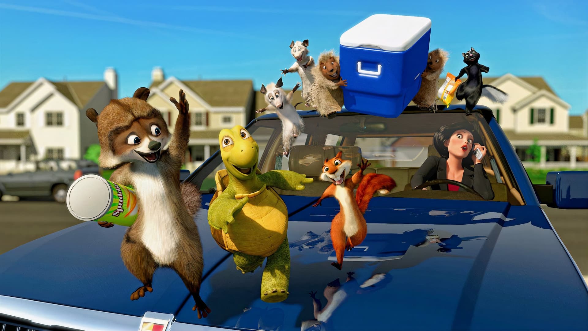 Over the Hedge / През плета