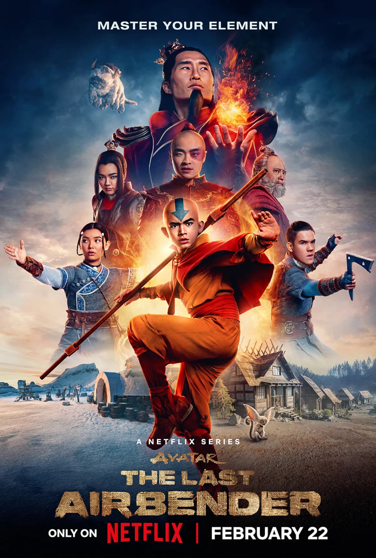 Avatar: The Last Airbender Season 1 / Аватар : Повелителят на четирите стихии Сезон 1 (2024)